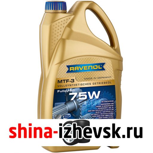 Трансмиссионное масло для автомобиля Ravenol MTF-3 75W 4л в Ижевске